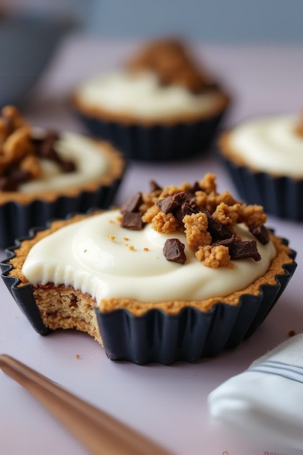 Speculoos tart featuring creamy filling, crumbly topping, and chocolate chunks, perfect for any dessert occasion.