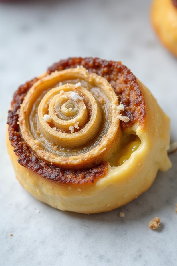 Chocolate tahini swirl puffs featuring rich chocolate filling and flaky pastry, perfect for any occasion.