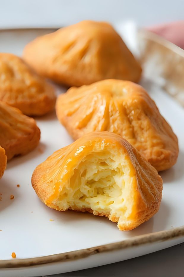 Brown Butter Madeleines with Apricot Glaze, showcasing nutty flavors and a sweet apricot finish.
