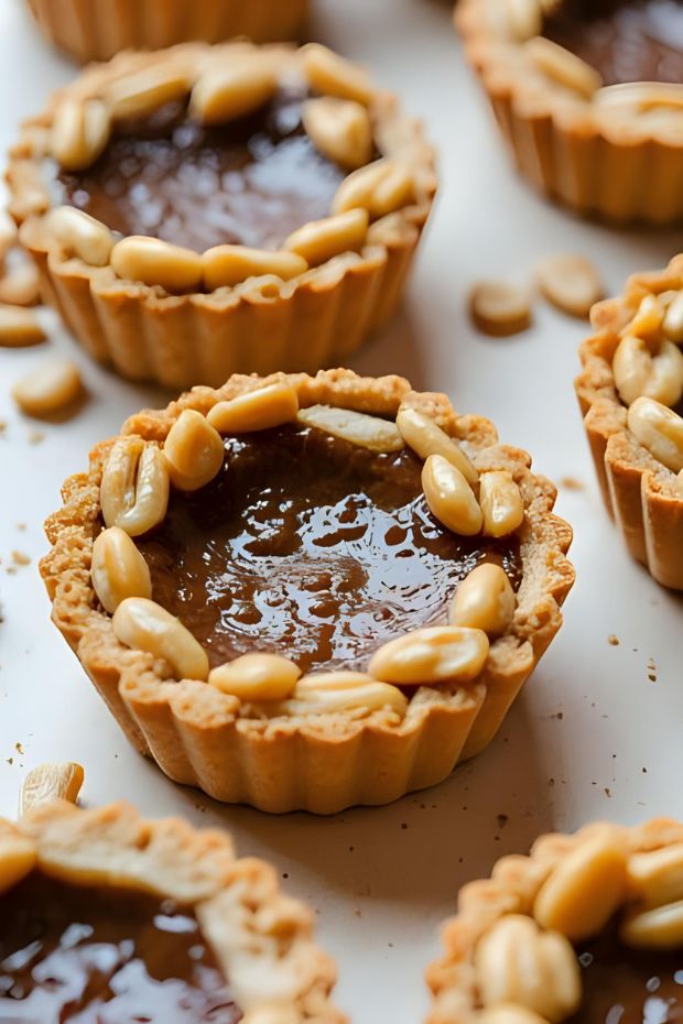 Delicious Hazelnut Coffee Butter Tarts made with espresso, hazelnuts, and a buttery crust for a Canadian treat.